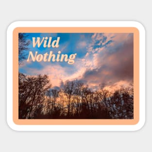 WILD NOTHING Sticker